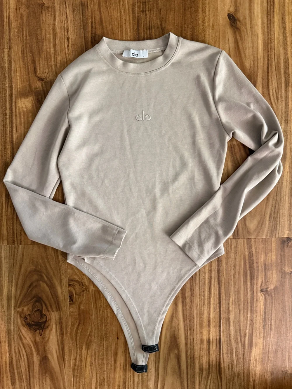Alo Yoga Tan Beige Bodysuit